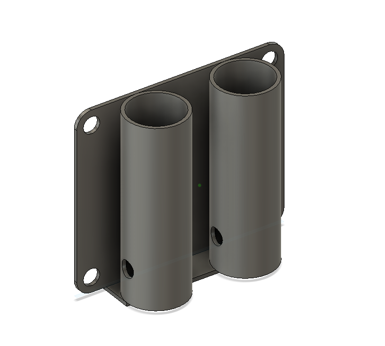 OSHA-compliant face mount double pit railing system for industrial facilities