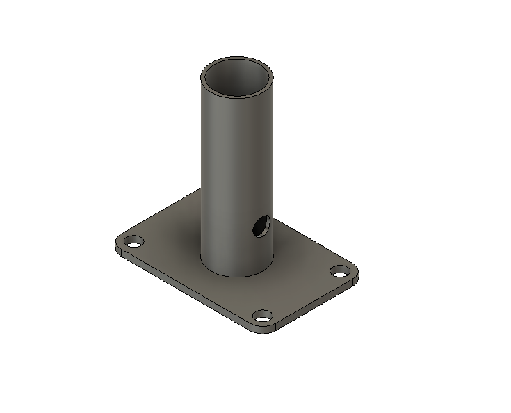300100 Top Surface Mount Single Swing Gate